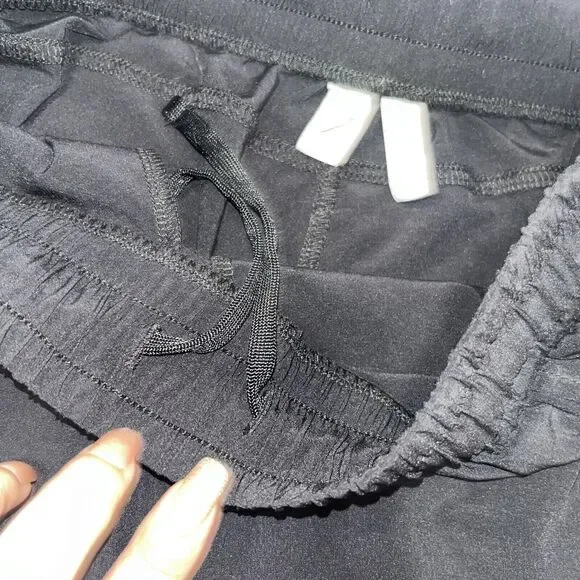 Black XS Zella Yoga Black Elastic Band Running Shorts W Pockets - Picture 5 of 8